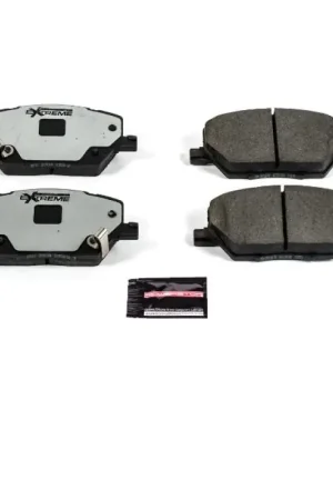 Express Delivery Power Stop 16-18 Fiat 500X Front Z36 Truck & Tow Brake Pads w/Hardware