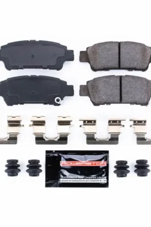 Power Stop 04-10 Toyota Sienna Rear Z23 Evolution Sport Brake Pads w/Hardware Original