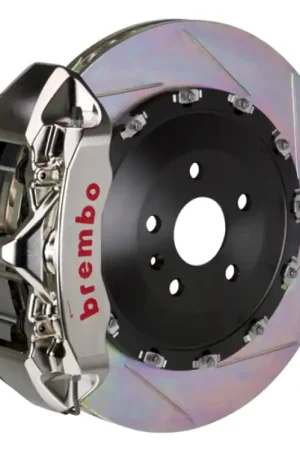 Flash Sale Brembo 15+ RC-F/16-20 GS-F Front GTR BBK 6 Piston Billet 405x34 2pc Rotor Slotted Type1 - Nickel