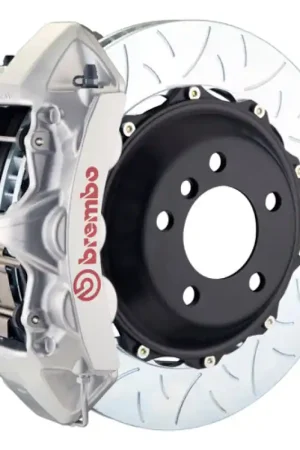 Brembo 14-19 Corvette C7/Z51 Front GT BBK 6 Piston Cast 380x32 2pc Rotor Slotted Type-3-Silver Holiday Sale