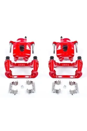 Editor’s Pick Power Stop 05-10 Scion tC Front Red Calipers w/Brackets - Pair
