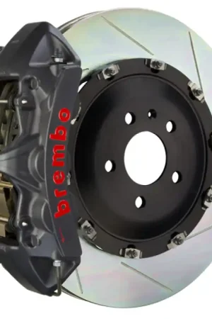 Brembo 18+ Model 3 AWD/RWD Front GTS BBK 6 Piston Cast 365x34 2pc Rotor Slotted Type1-Black HA Exclusive Offer