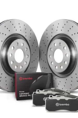 Grab Now Brembo OE 06-08 Mini Cooper Rear Disc Brake Kit