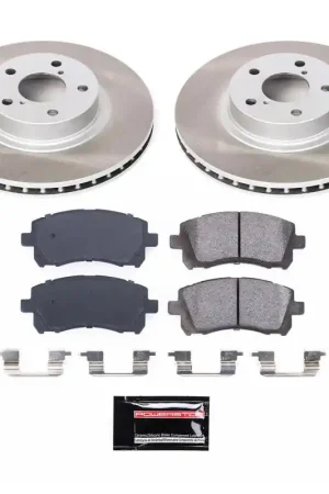 New Arrival Power Stop 2000 Subaru Outback Front Semi-Coated Rotor Kit
