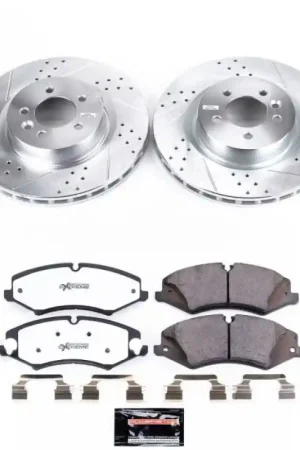 Budget Power Stop 2017 Land Rover Discovery Front Z36 Truck & Tow Brake Kit