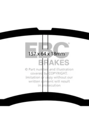 Clearance EBC 16-21 Subaru WRX 2.0T Yellowstuff Front Brake Pads