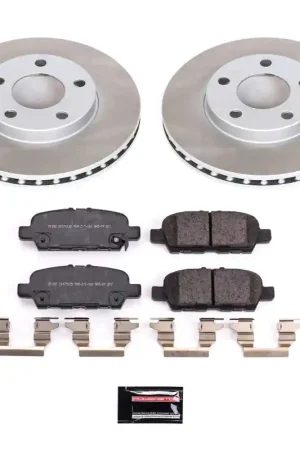 Power Stop 2023 Nissan Z Rear Semi-Coated Rotor Kit Editor’s Pick