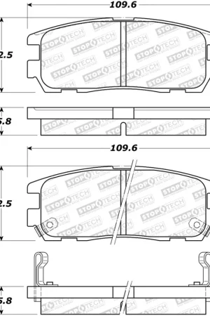 StopTech Street Brake Pads - Front Best Price