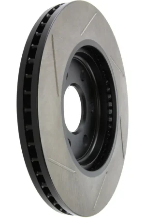 Direct From Factory StopTech Power Slot 05-09 Nissan Frontier 2WD / 02-05 Frontier 4WD Slotted Front Left Rotor