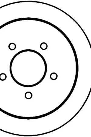 StopTech Power Slot 01-03 Ford F150 5 Lug Rear Right Slotted CRYO Rotor Final Sale