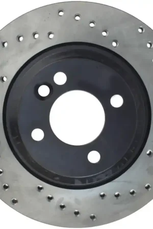StopTech Drilled Sport Brake Rotor Professional Grade