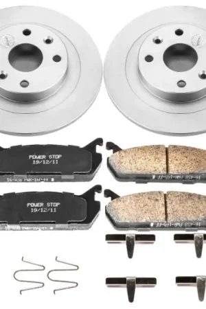 Power Stop 91-96 Ford Escort Rear Z17 Evolution Geomet Coated Brake Kit Place Order