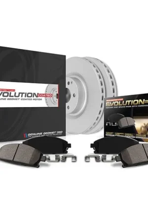 Genuine Power Stop 15-17 Subaru WRX STI Front Z17 Coated Brake Kit