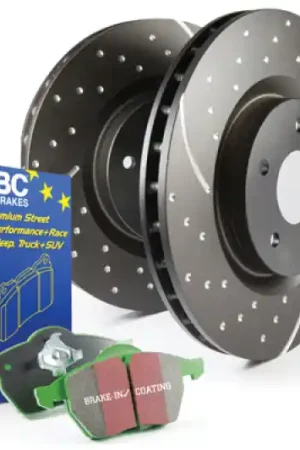 Instant Buy EBC S3 Kits Greenstuff Pads and GD Rotors