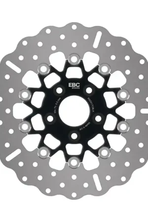 EBC 07-10 Harley-Davidson Sportster XL 883 L Low Rear Black Chrome Rotor Hot Deal