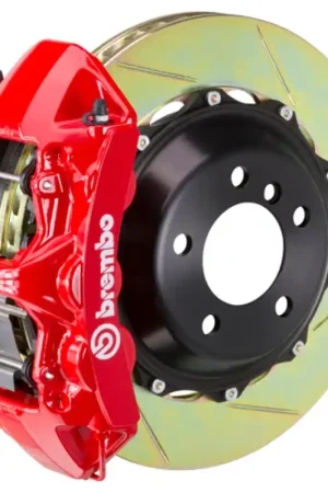 Brembo 11-17 X3/15-18 X4 Front GT BBK 6 Piston Cast 380x32 2pc Rotor Slotted Type1-Red Weekend Sale