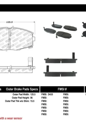 Express Delivery StopTech Performance 87-92 MK3 Supra Front Brake Pads