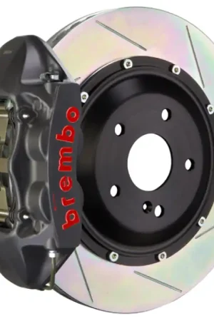 Best Seller Brembo 90-05 NSX Rear GTS BBK 4 Piston Cast 345x28 2pc Rotor Slotted Type-1-Black HA