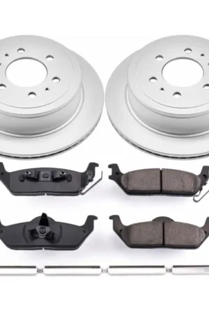 Power Stop 04-11 Ford F-150 Rear Z17 Evolution Geomet Coated Brake Kit Limited Offer