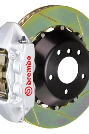 Don’t Miss Out Brembo 11-19 GranTurismo Stradale Rear GT BBK 4 Piston Cast 380x28 2pc Rotor Slotted Type1-Silver