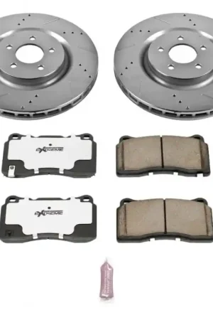 Instant Buy Power Stop 07-14 Ford Mustang Front Z26 Street Warrior Brake Kit
