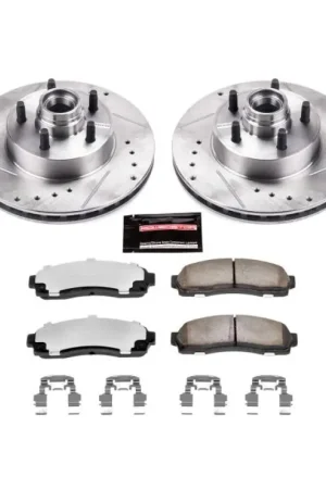 Grab Now Power Stop 10-11 Ford Ranger Front Z36 Truck & Tow Brake Kit