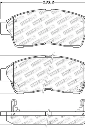 StopTech Street Touring Brake Pads Same Day Shipping