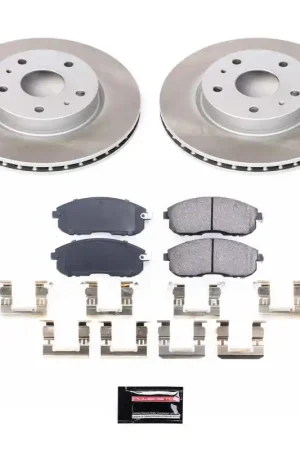 Power Stop 07-13 Suzuki SX4 Front Semi-Coated Rotor Kit Seasonal Sale