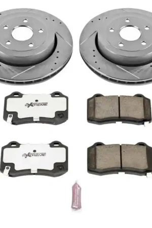 Order Now Power Stop 06-10 Jeep Grand Cherokee Rear Z26 Street Warrior Brake Kit