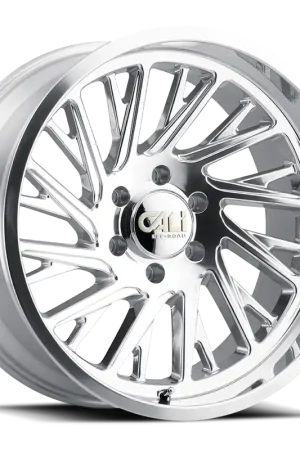 Cast Aluminum Wheels Purge 9114 PO 20x10 Milled Spokes Polished Silver 8 On 165.1 Bolt Pattern -25 Offset Cali Offroad Wheels Trusted Brand