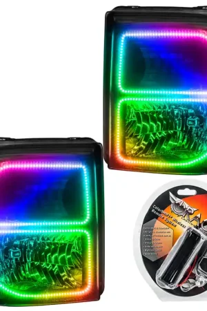 Seasonal Sale Oracle 11-16 Ford F250/350 LED HL - Black - ColorSHIFT