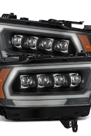 Must Have AlphaRex 19-23 Dodge Ram 1500 (No Clsc/Ltd/TRX) NOVA-Series Proj. Headlights Black (Req. Converter)
