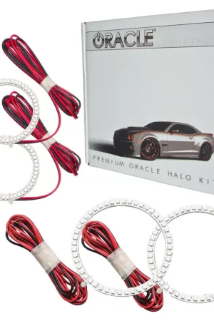 Oracle Nissan 370 Z 09-20 LED Dual Halo Kit - Red Free Shipping