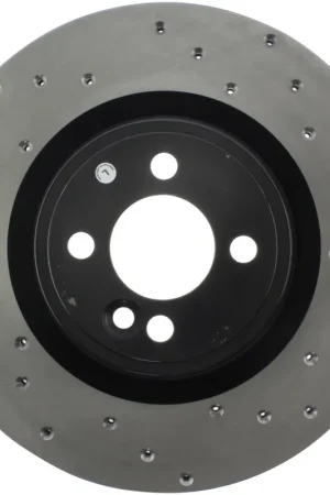 StopTech Sport Cross Drilled Brake Rotor - Front Right Free Delivery