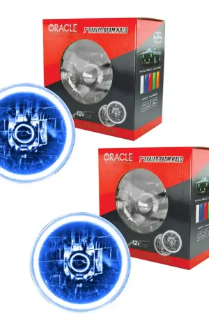 Seasonal Sale Oracle Lighting 97-06 Jeep Wrangler TJ Pre-Assembled LED Halo Headlights