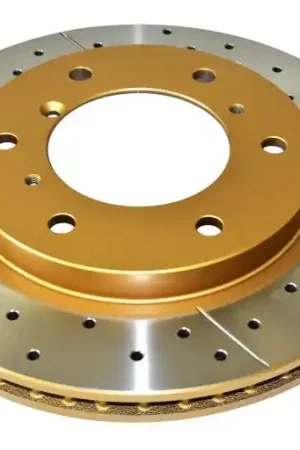 DBA 15-18 Subaru Legacy 2.5i Front Drilled & Slotted Street Series Rotor Special Offer