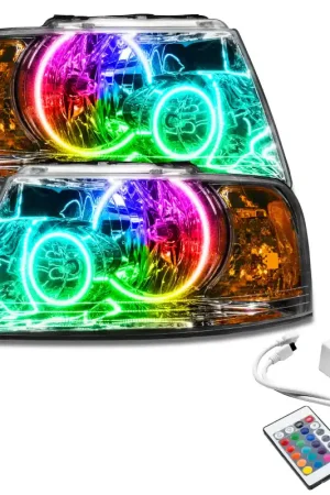 Modern Oracle 03-06 Ford Expedition SMD HL - Chrome - ColorSHIFT w/ Simple Controller