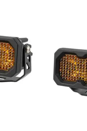 Save Now Diode Dynamics C2 2.0 Sport Yellow Flood Standard ABL (pair)