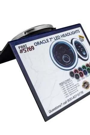 Oracle High Powered Sealed Beam Display - Blue Hassle-Free Returns