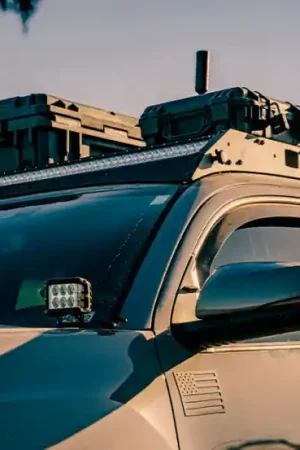 Buy Today Cali Raised 05-23 Toyota Tacoma Premium Roof Rack - No Front Light Bar / No Switch / Light Kit