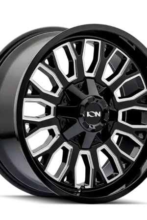 ION Type 152 20x9 / 6x139.7 BP / 0mm Offset / 106mm Hub Black/Milled Wheel Warranty Included