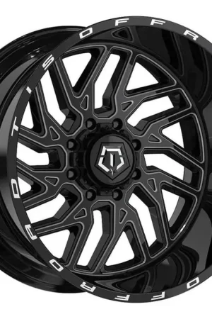 TIS Wheel | Black Milled | 20x10 | 6x5.5 | -25mm Exclusive Offer