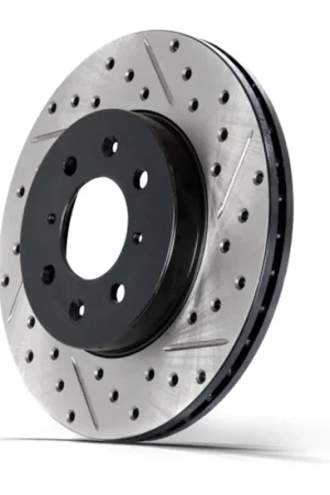 Stoptech 14-18 Subaru Forester Drilled & Slotted Rear Right Sport Brake Rotor Buy Online