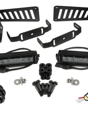 Diode Dynamics 18-21 Jeep JL Wrangler/Gladiator SS6 Cowl LED Bracket Kit - White Driving Budget