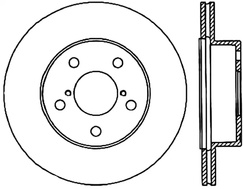 Budget StopTech Drilled Sport Brake Rotor