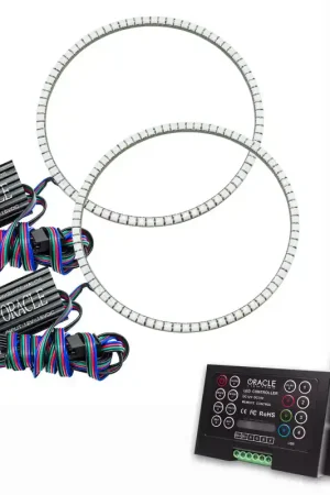 Hassle-Free Returns Oracle Hummer H1 92-06 LED Waterproof Halo Kit - ColorSHIFT w/ 2.0 Controller