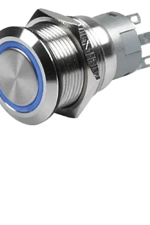Holiday Sale Hella Switch Momentary Ring 12V Blue 8Hg