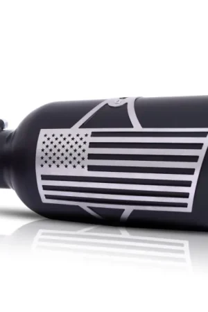 Gibson Patriot Series Rolled Edge Slash-Cut Tip - 6in OD/3.5in Inlet/18in Length - Black Ceramic Direct From Factory