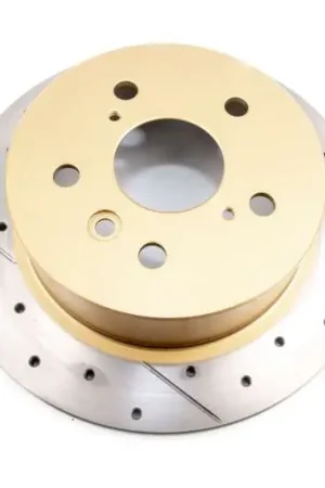 Deal DBA 13-18 Lexus ES300h Rear Drilled & Slotted Street Series Rotor