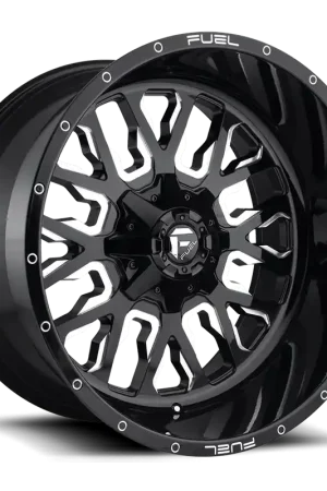 Aluminum Wheels 17X9 Stroke D611 5 On 139.7/5 On 150 Gloss Black Milled 110.3 Bore 1 Offset Fuel Off Road Wheels Genuine